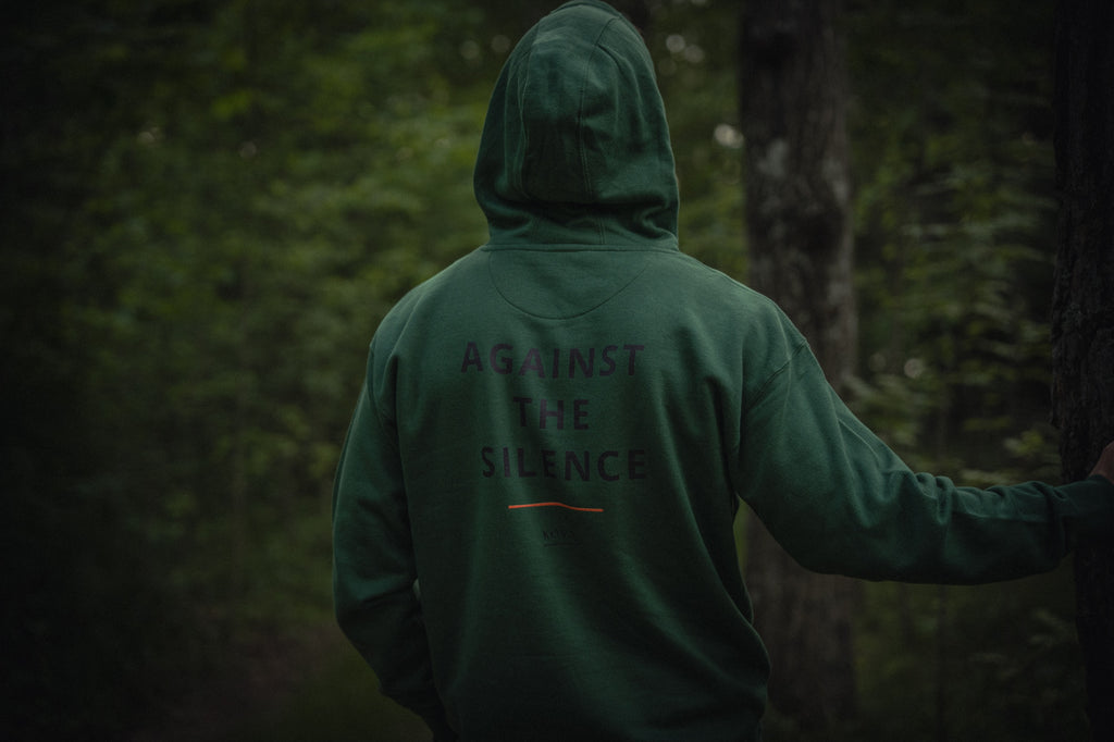 AGAINST THE SILENCE BACK HOODIE